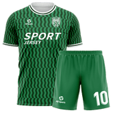 サッカー ユニフォーム 緑